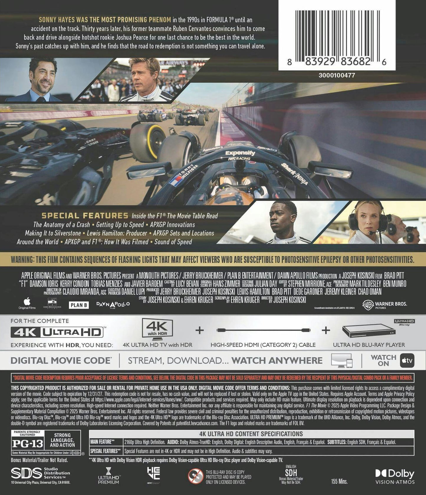 F1: The Movie 4K (2025)