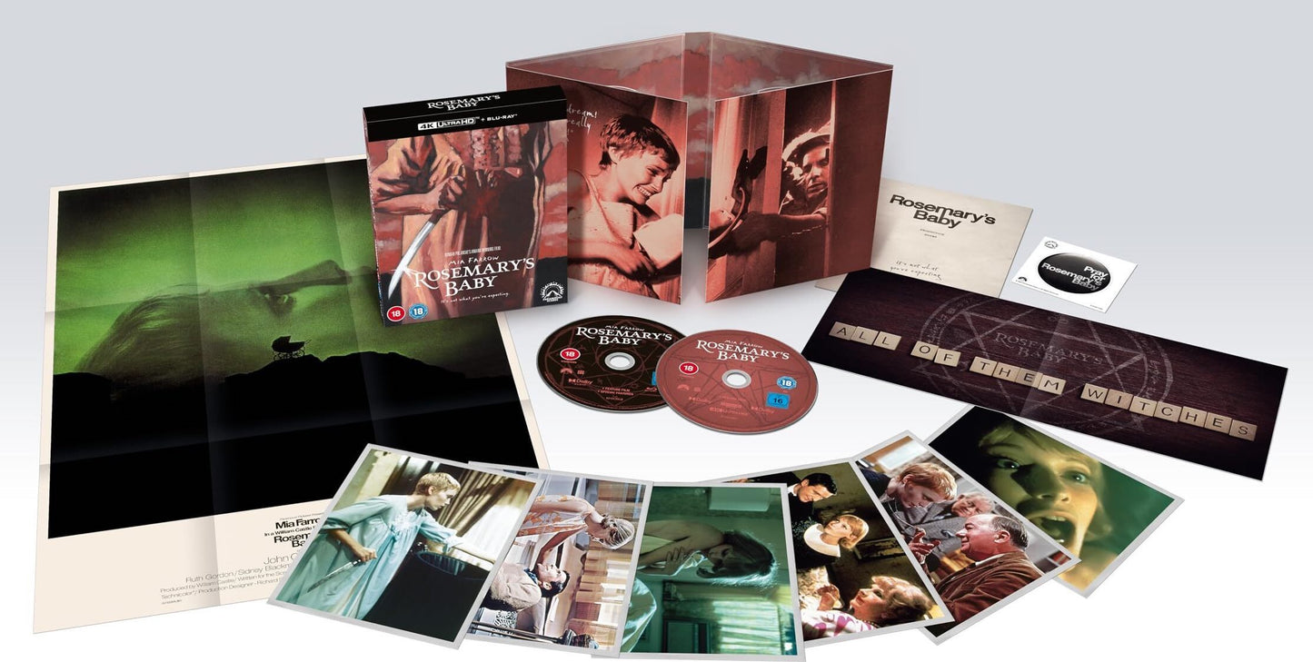 Rosemary's Baby 4K: Paramount Scares Edition DigiPack (1968)(UK)