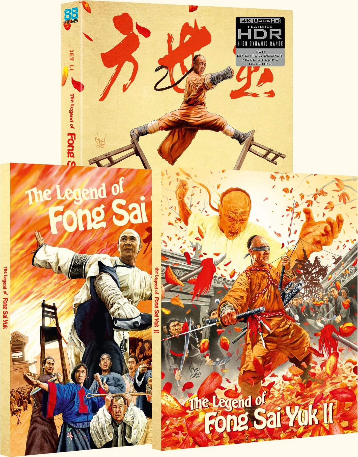 The Legend of Fong Sai Yuk Collection 4K DigiPack: Deluxe Limited Edition (UK)