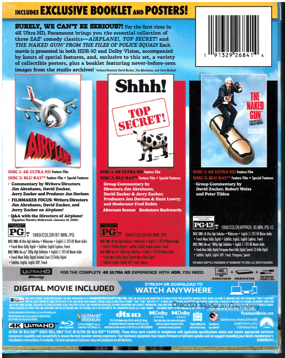 ZAZ: The Collection! 4K DigiPack