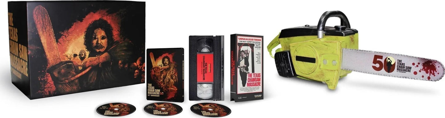 The Texas Chain Saw Massacre 4K: 50th Anniversary Chainsaw Edition (1974)(Exclusive)