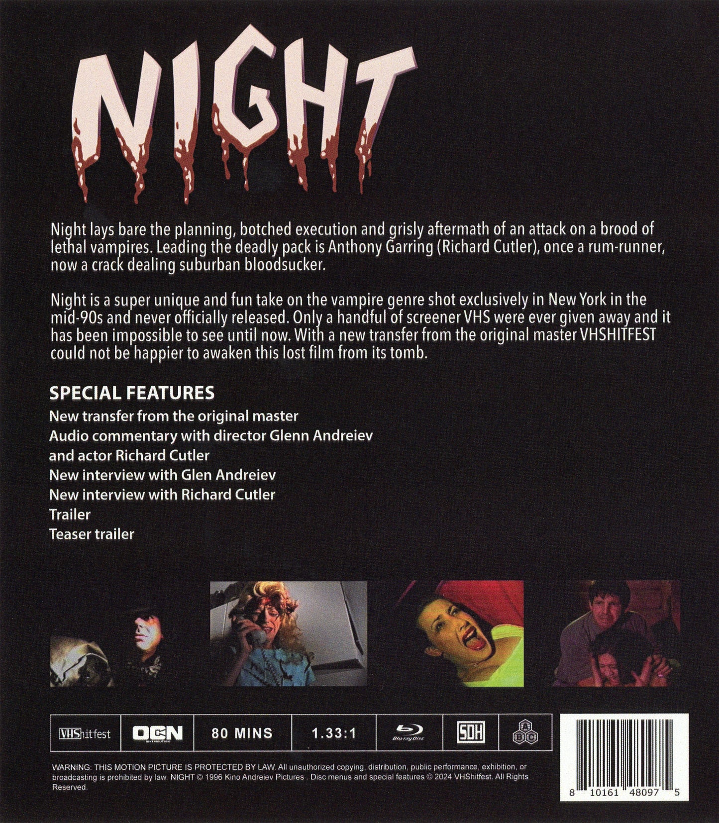 Night: Limited Edition (1996)(VHSH-012)(Exclusive)*