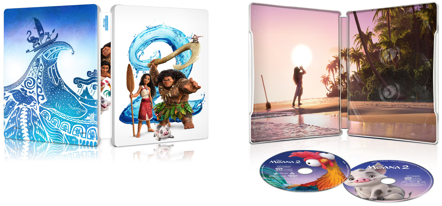 Moana 2 4K SteelBook (2024)
