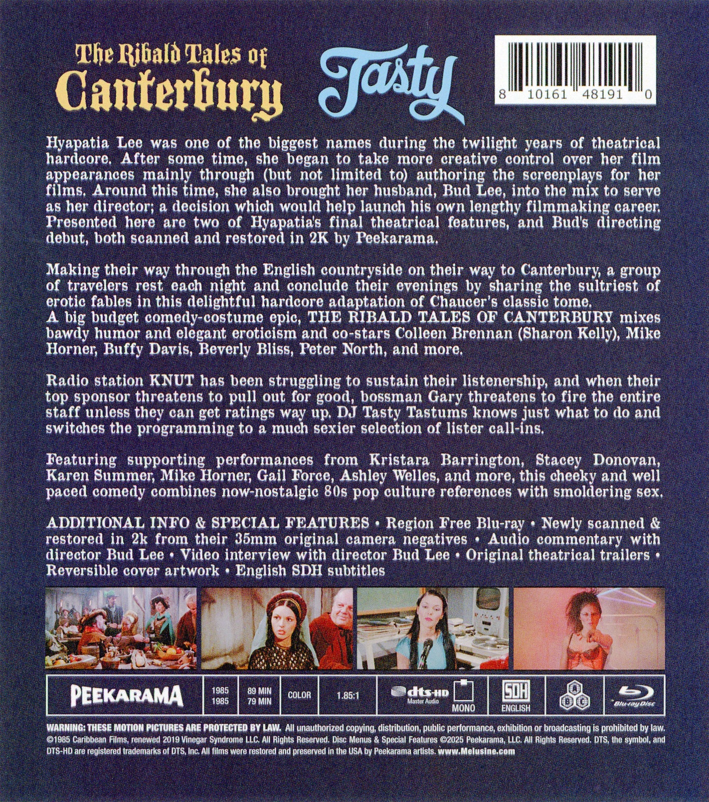Ribald Tales Of Canterbury / Tasty: Limited Edition (PEEK-026)(Exclusive)*