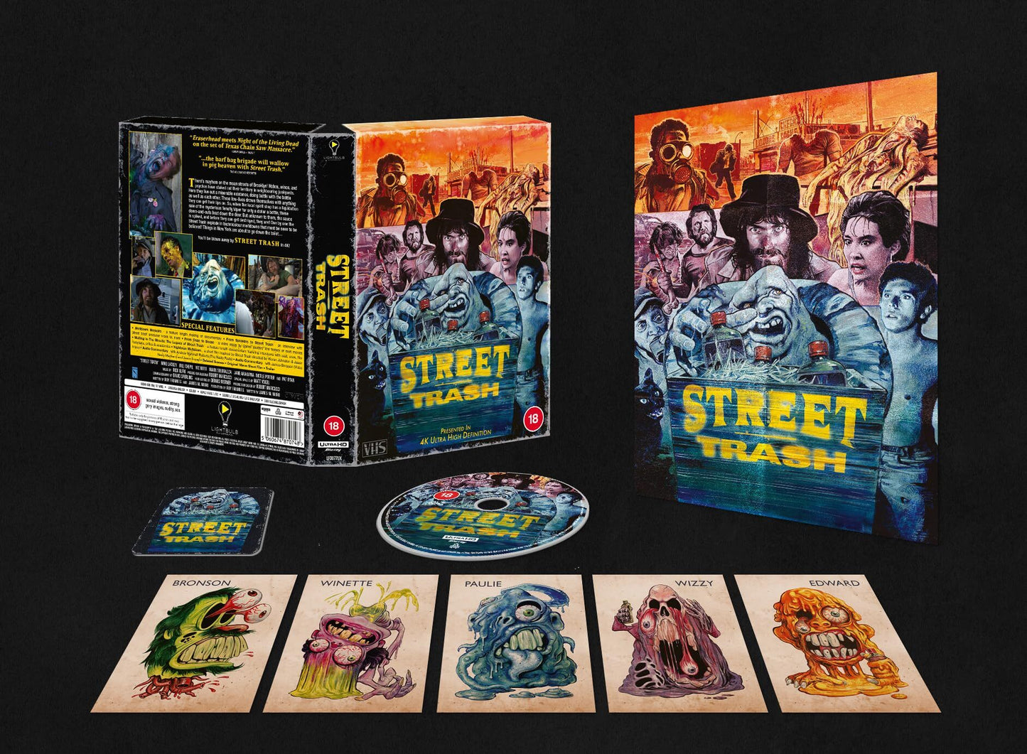 Street Trash 4K: VHS Limited Collector's Edition (1987)(UK)