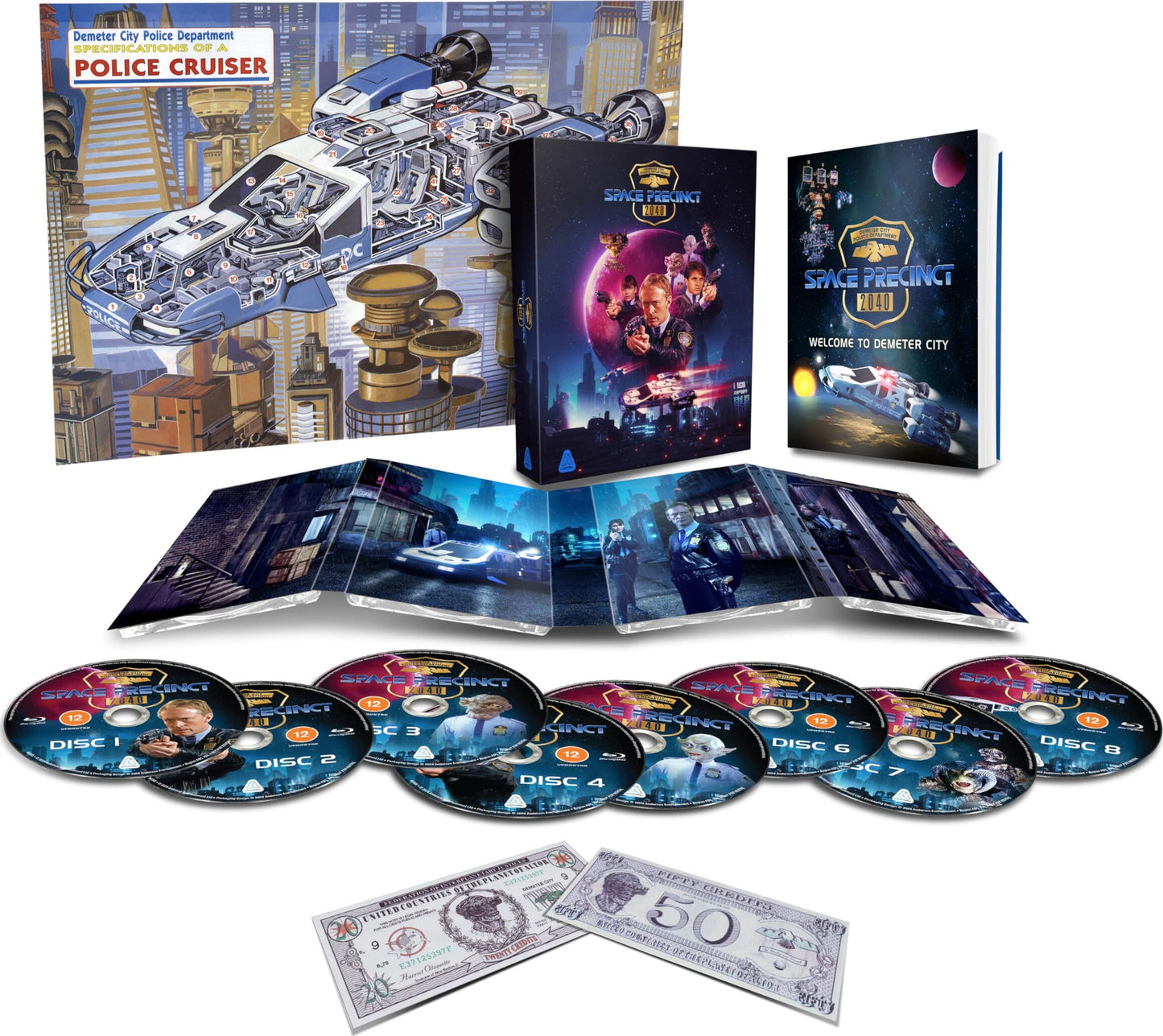 Space Precinct: The Complete Series DigiPack (UK)