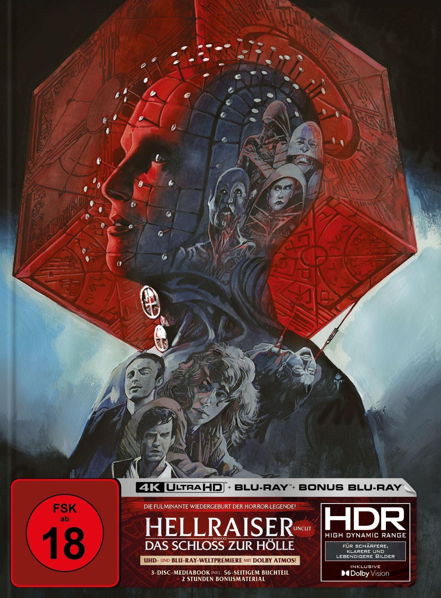 Hellraiser: The Castle of Hell 4K DigiBook - Cover A (2022