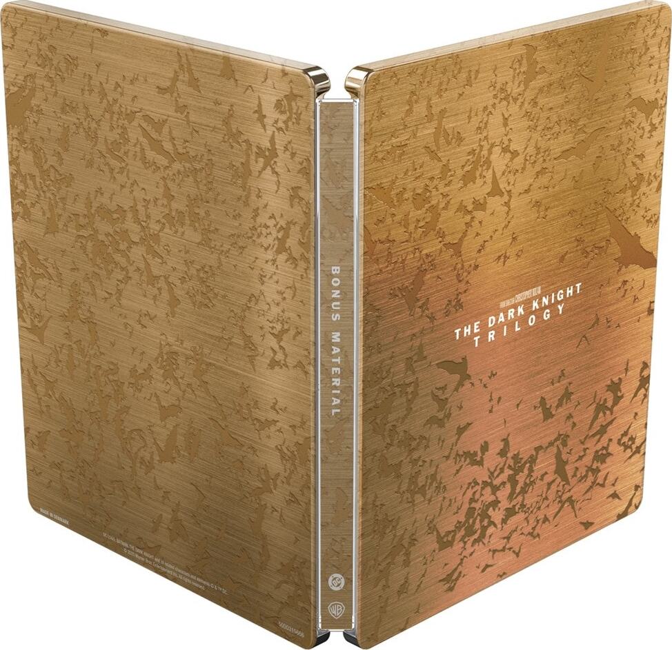 The Dark Knight 4K Trilogy 1-Click SteelBook (UK)