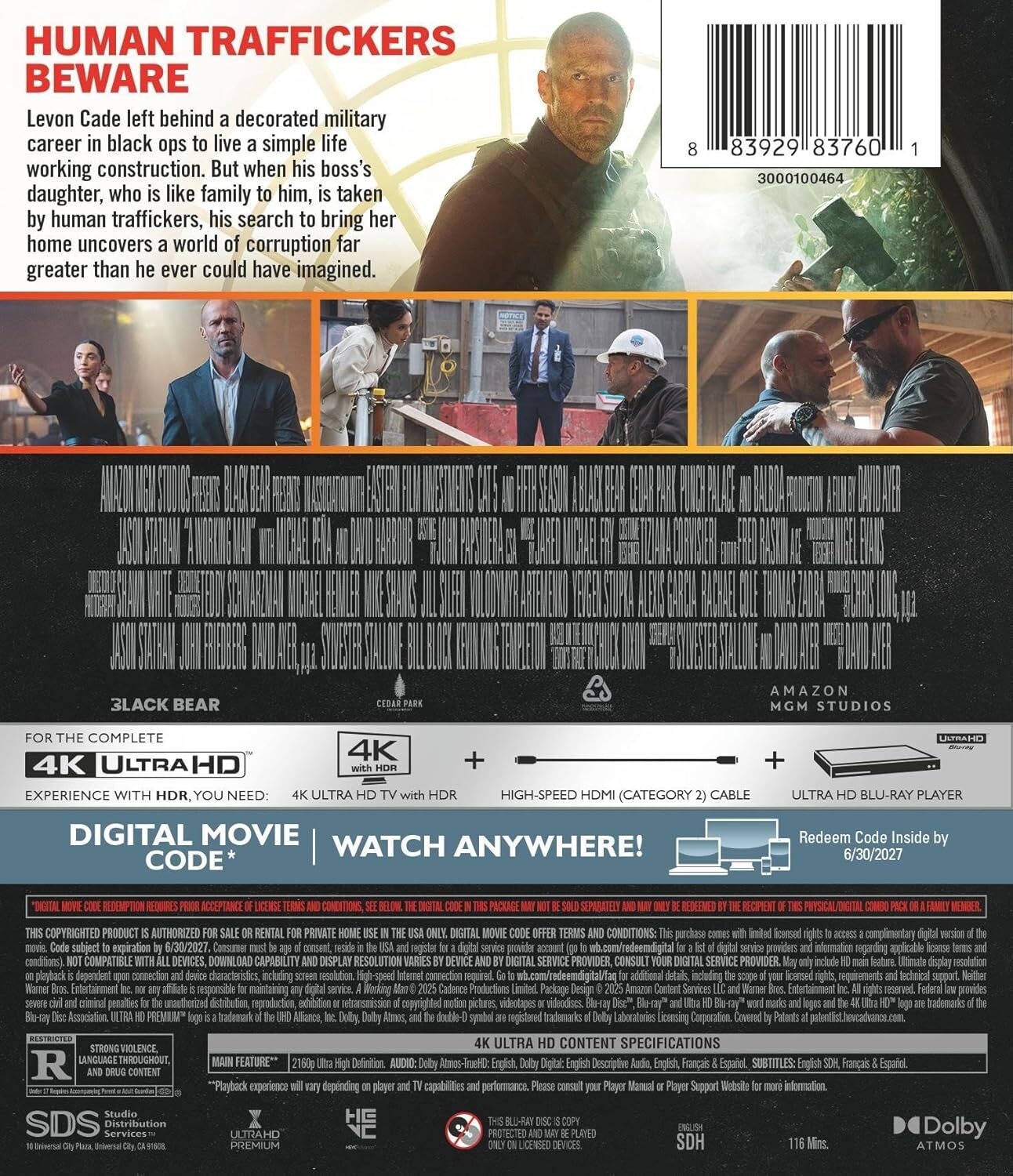 A Working Man 4K (2025)