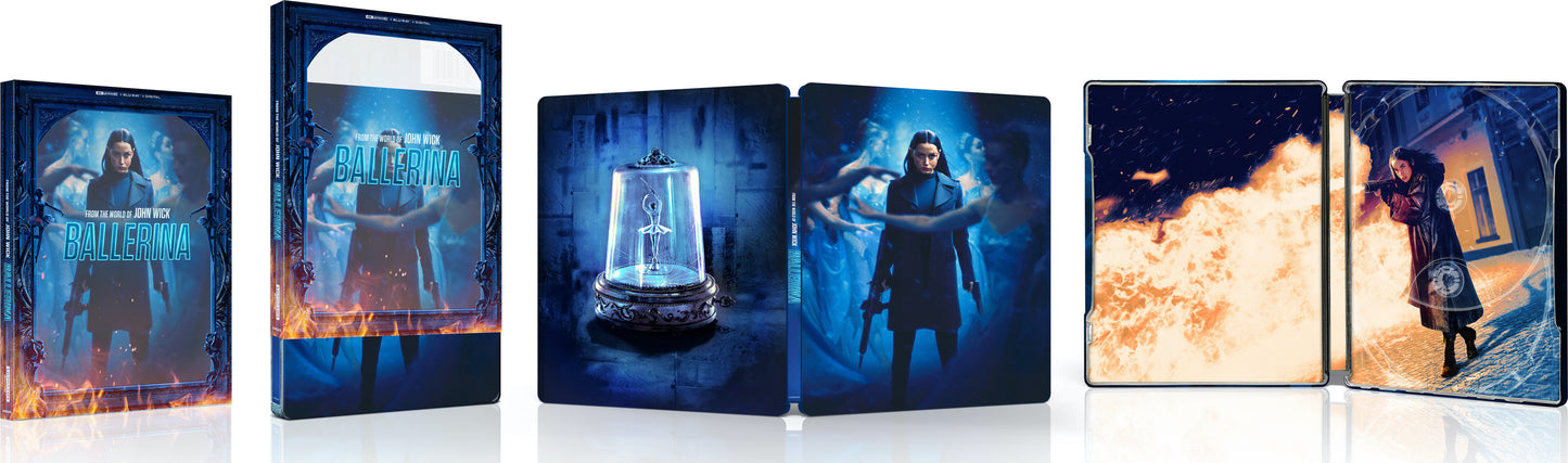 Ballerina 4K SteelBook (Wal-Mart Exclusive)(2025)