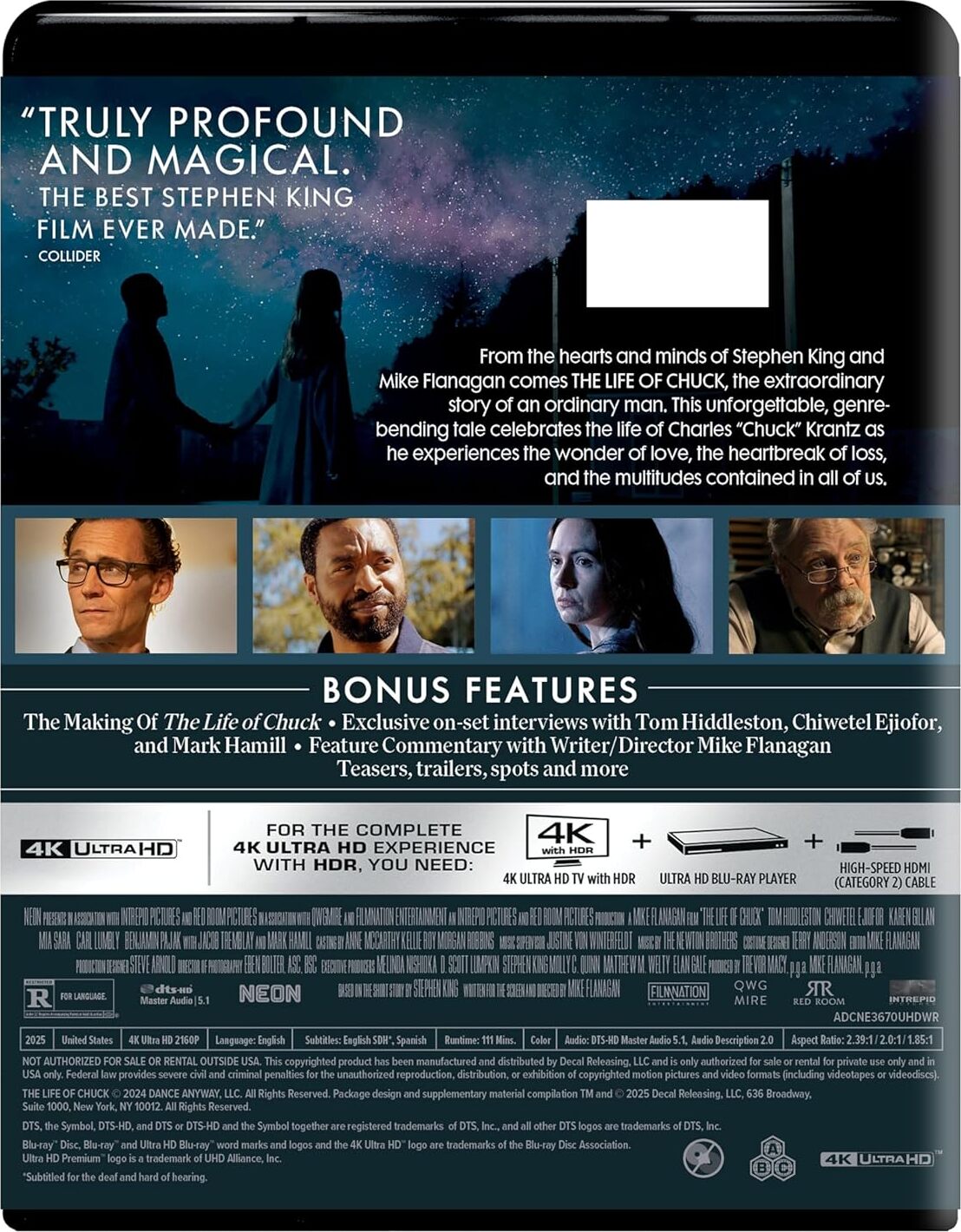 The Life of Chuck 4K