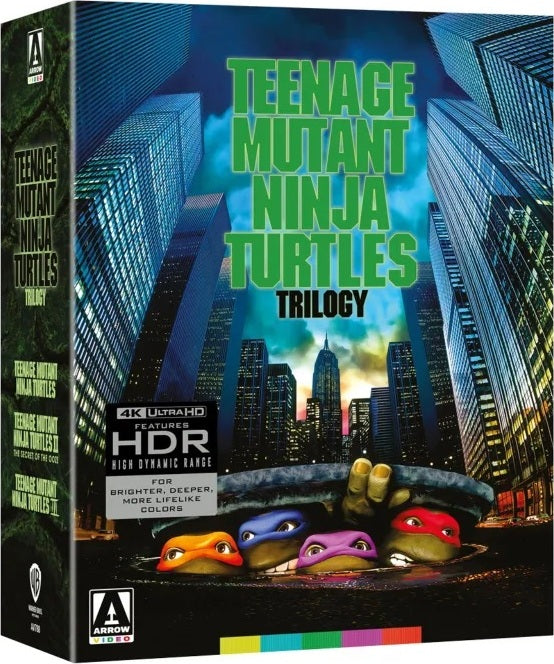 Teenage Mutant Ninja Turtles 4K Trilogy: Limited Edition