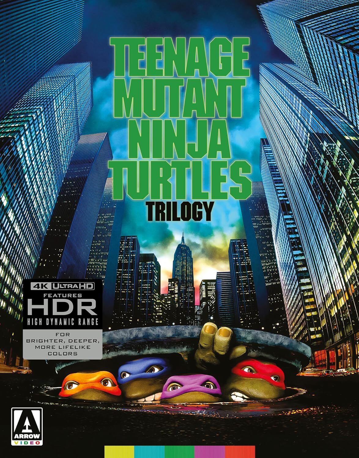 Teenage Mutant Ninja Turtles Trilogy 4K: Limited Edition (1990-1993)(Slip)
