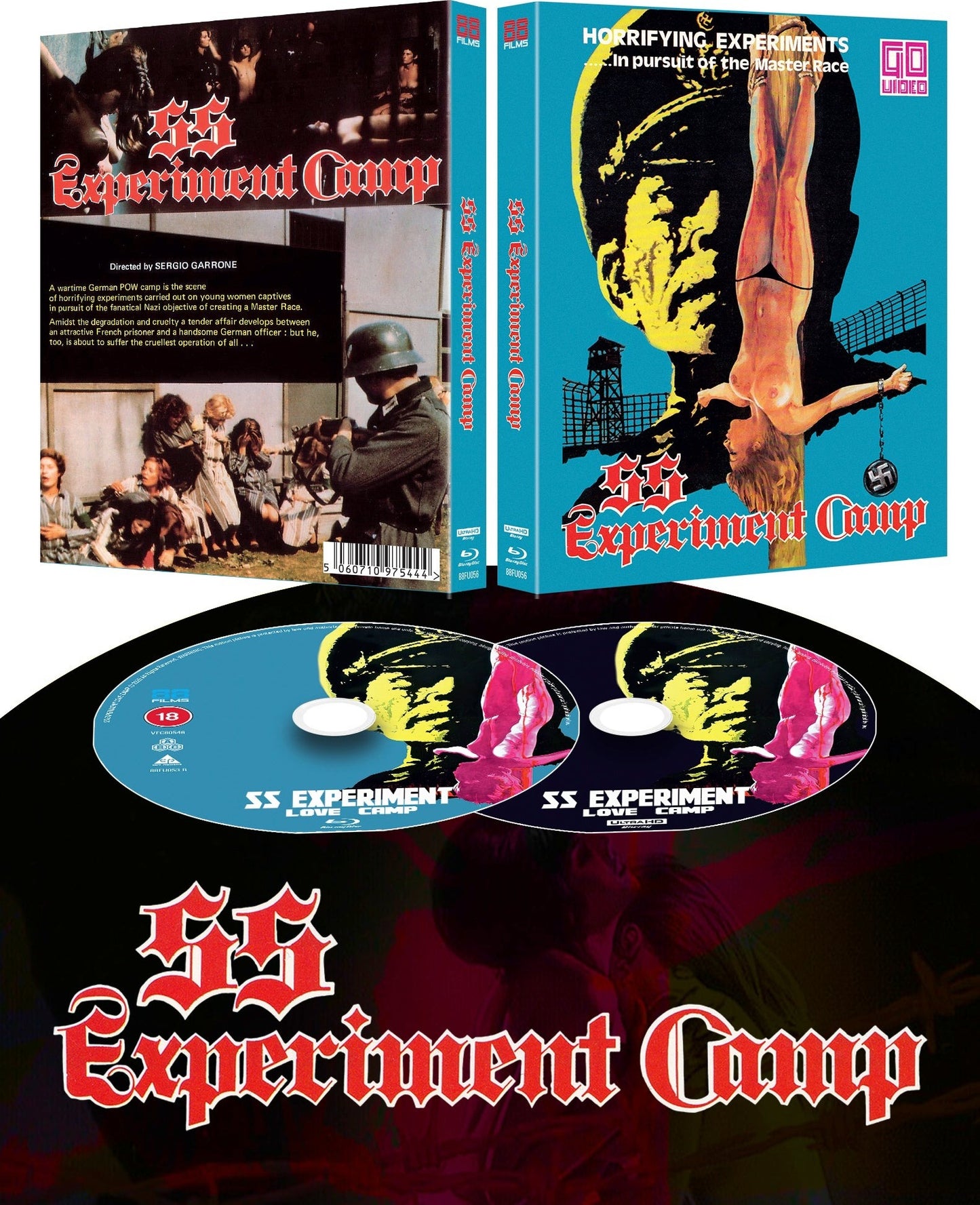 SS Experiment Love Camp 4K: Limited Edition - Alternate Art (UK)(Exclusive)