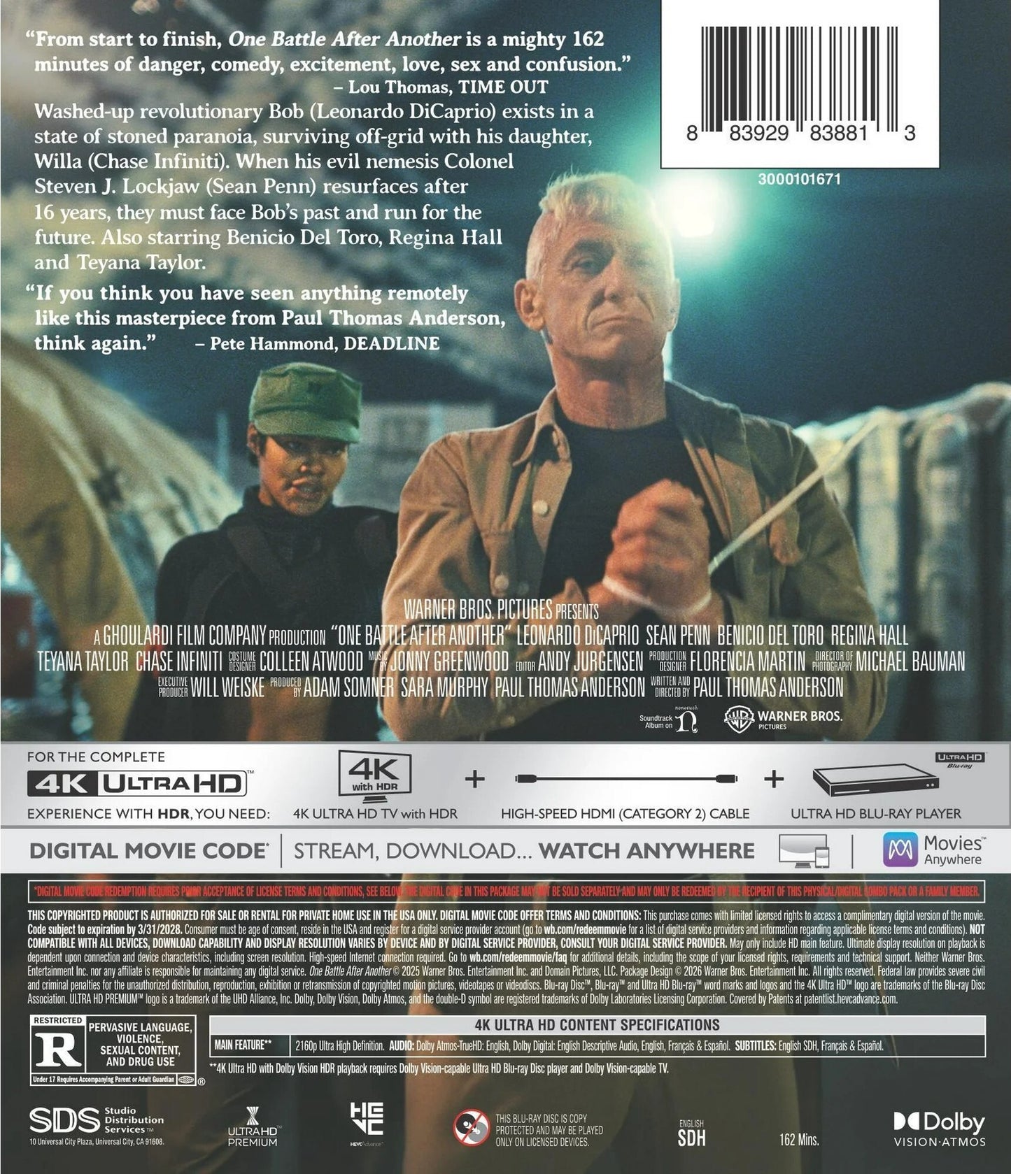 One Battle After Another 4K