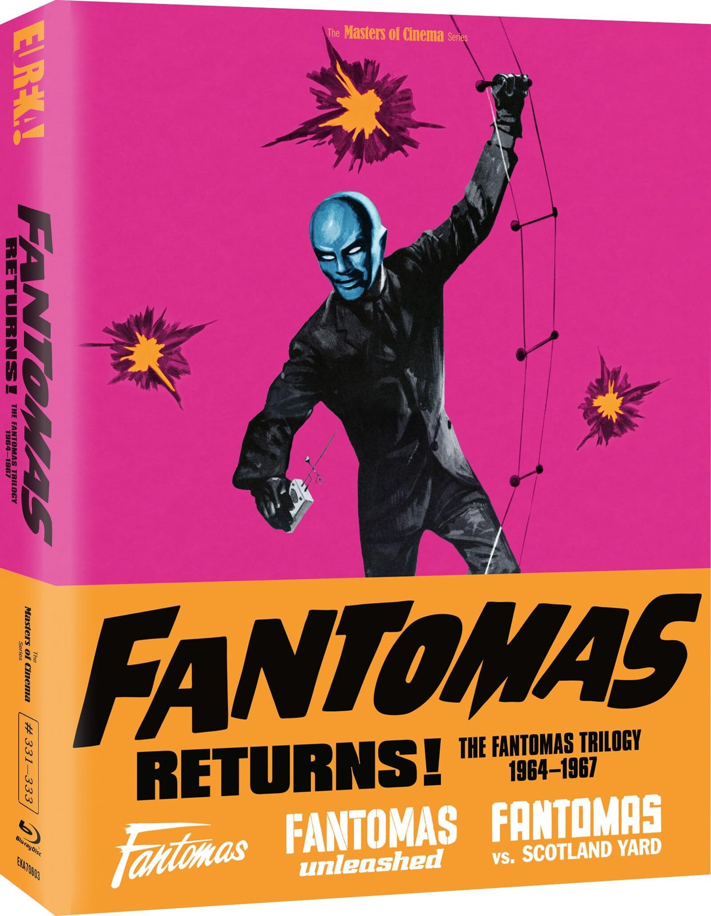 Fantomas Returns! - The Fantomas Trilogy: Masters of Cinema - Limited Edition (UK)