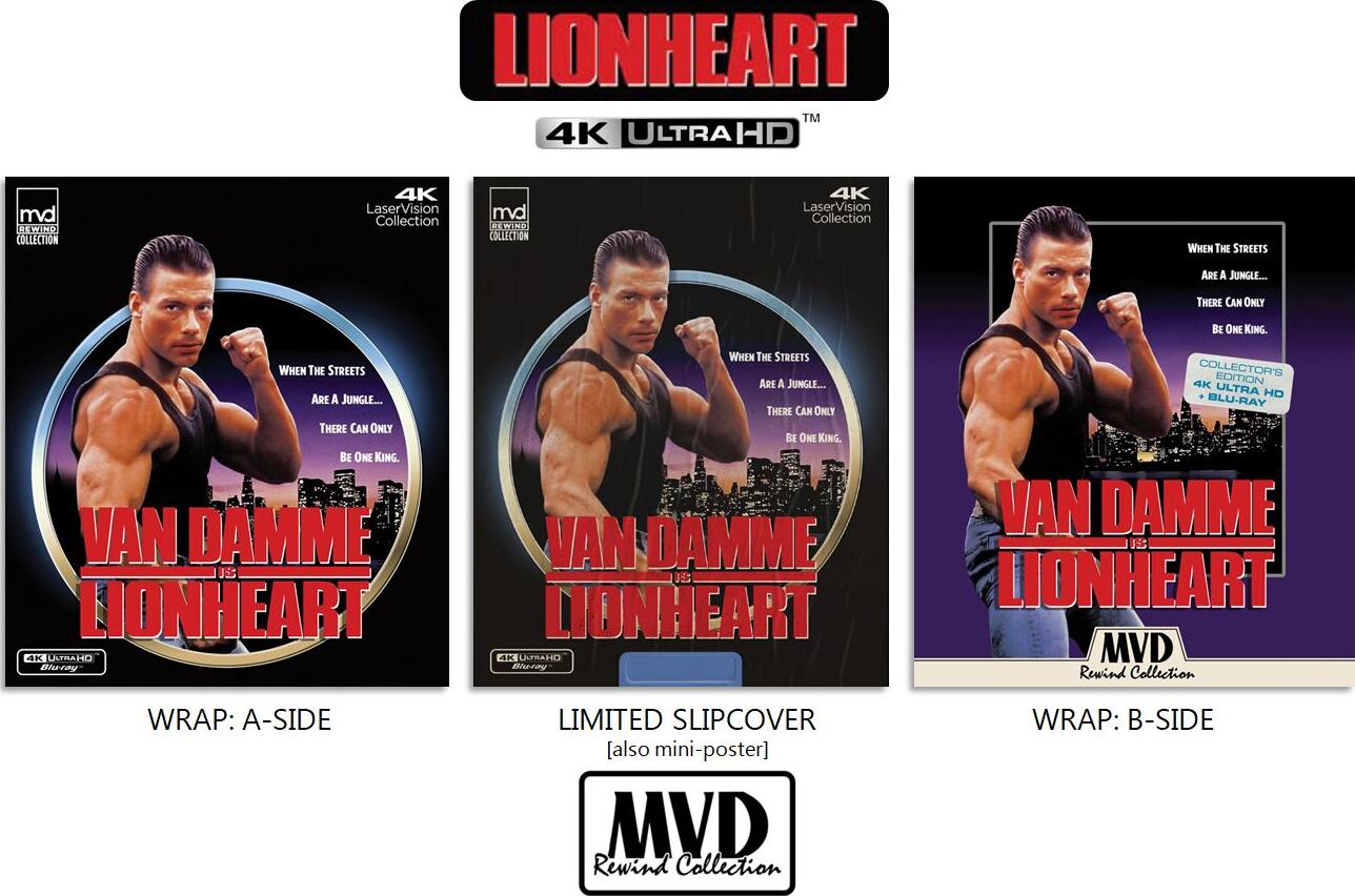 Lionheart 4K: MVD Rewind Collection