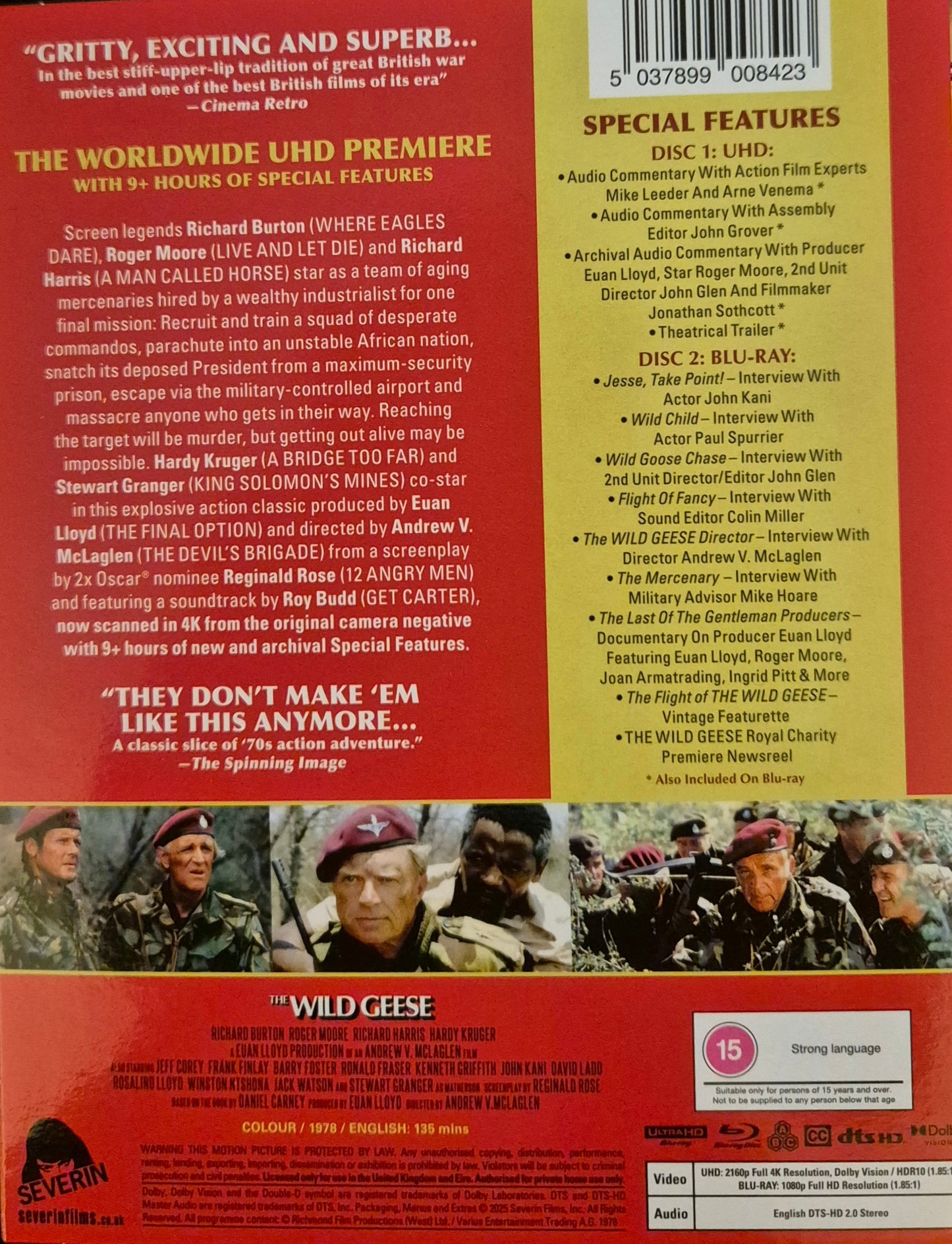 The Wild Geese 4K (UK)