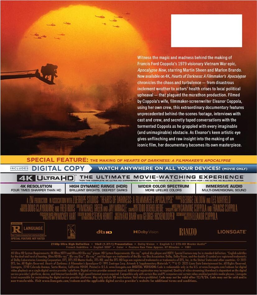 Hearts of Darkness 4K
