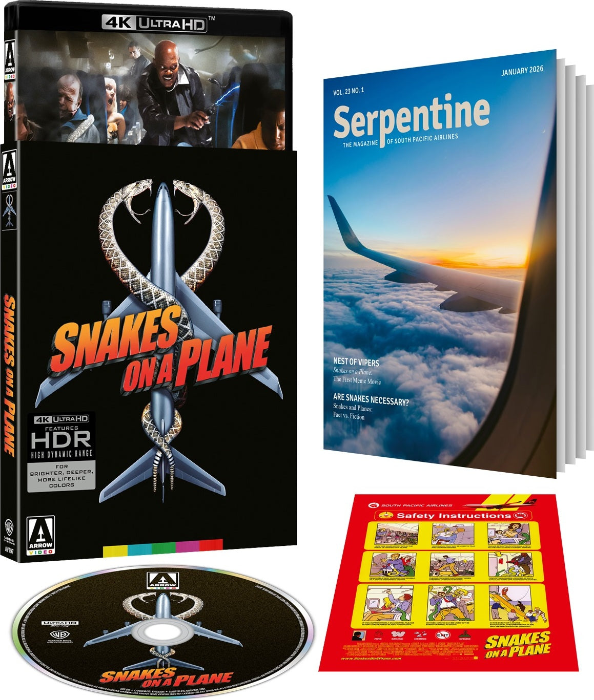 Snakes on a Plane 4K: Limited Edition