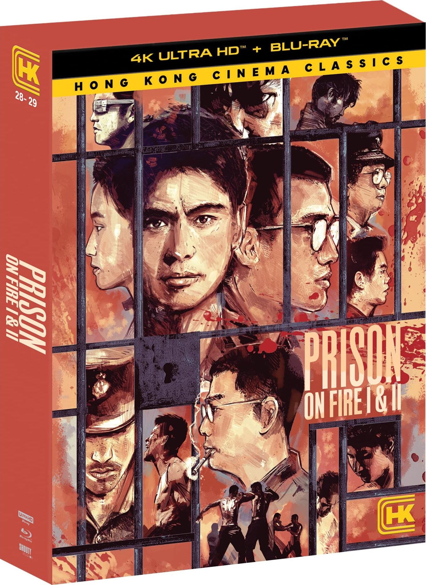 Prison on Fire I & II 4K: Hong Kong Cinema Classics #28-29
