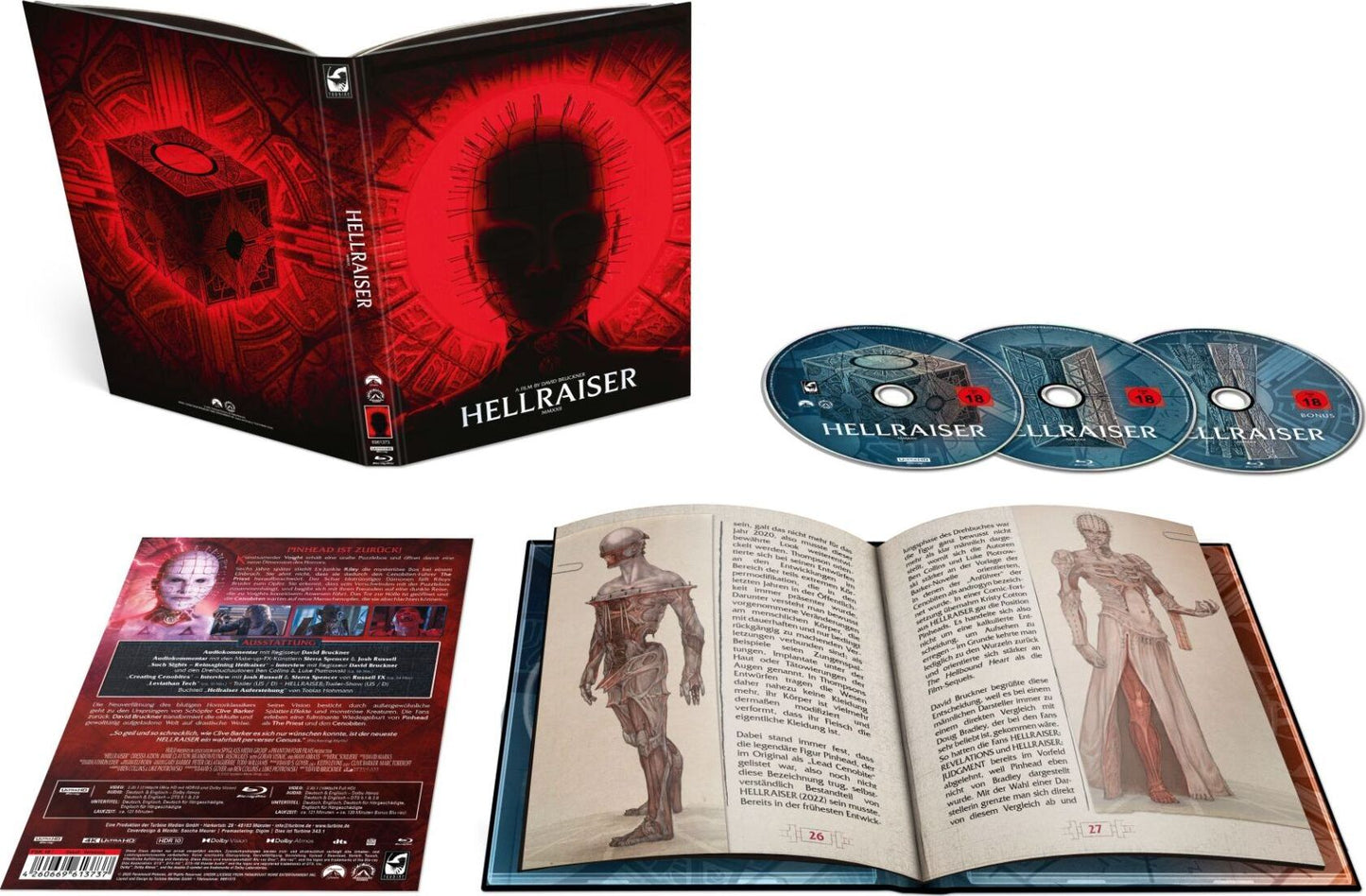 Hellraiser: The Castle of Hell 4K DigiBook - Cover B (2022)(Germany)