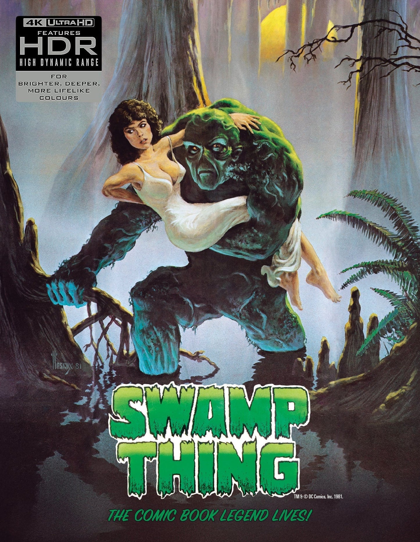 Swamp Thing 4K: Limited Edition - Alternate Art (UK)(Exclusive)
