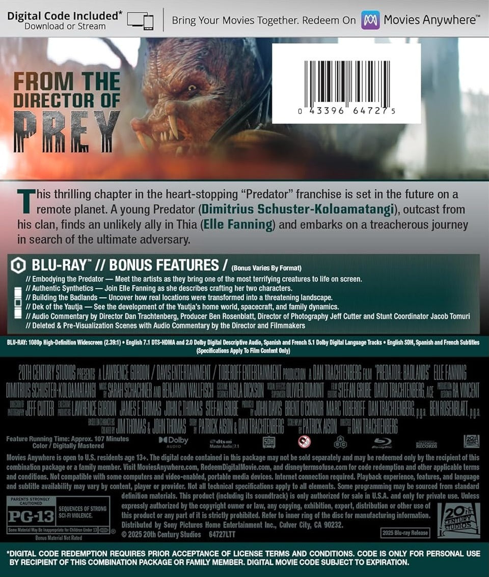 Predator: Badlands