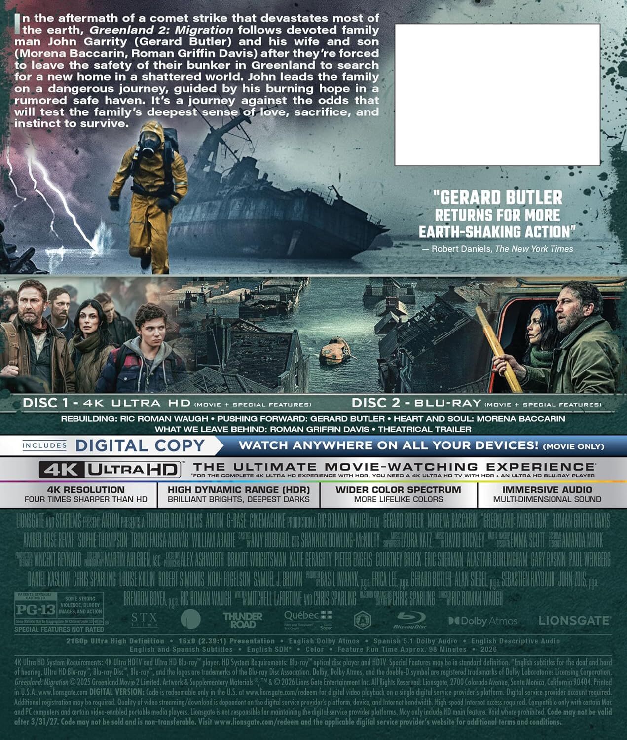 Greenland 2: Migration 4K (2026)