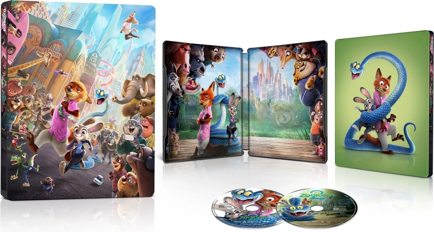 Zootopia 2 4K SteelBook (2025)