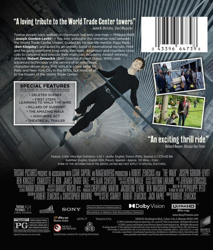 The Walk 4K (2015)