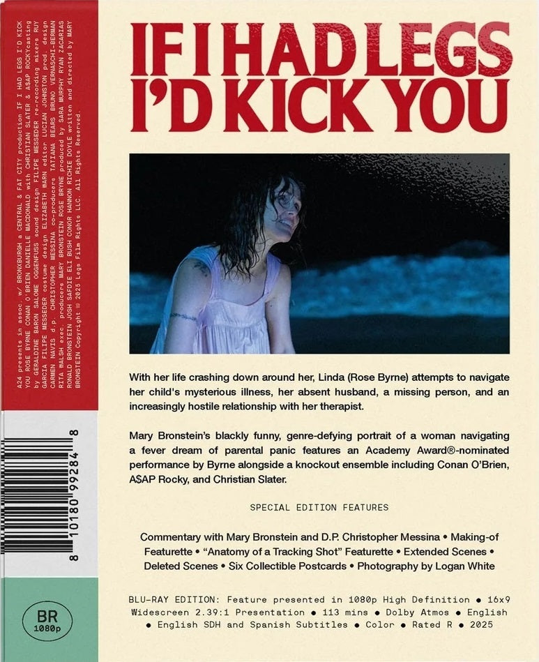 If I Had Legs I'd Kick You 4K DigiPack