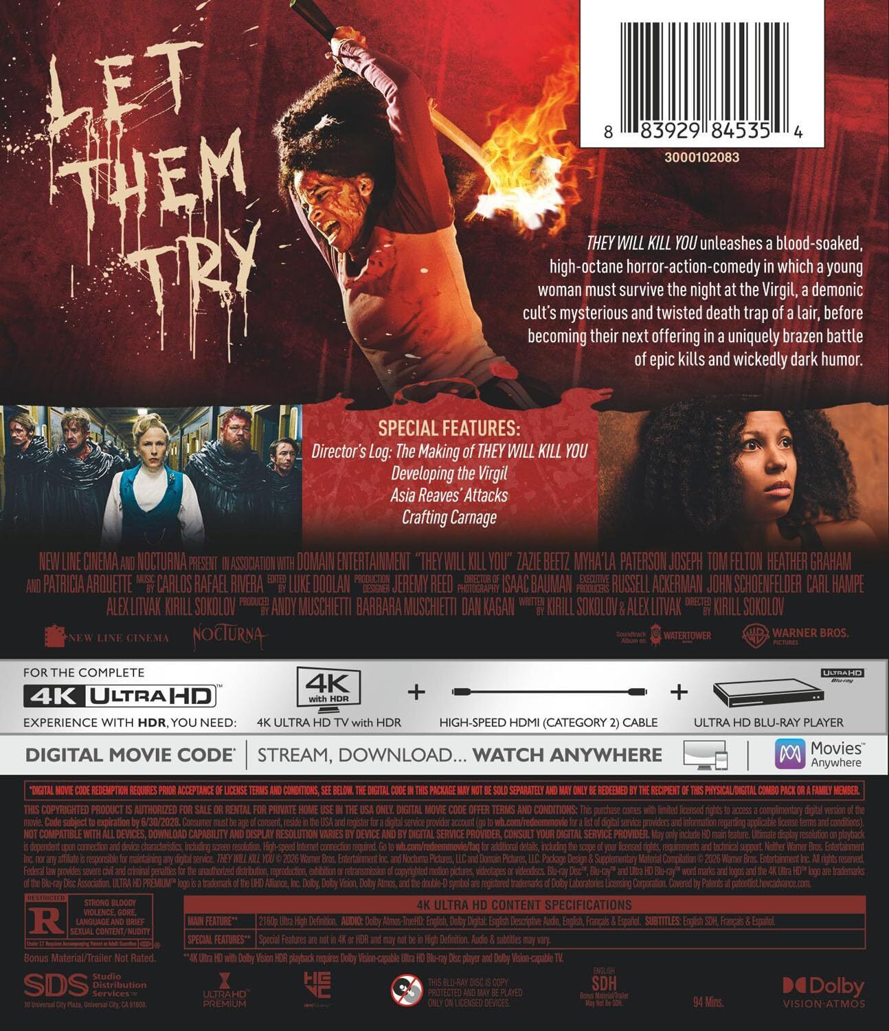 They Will Kill You 4K