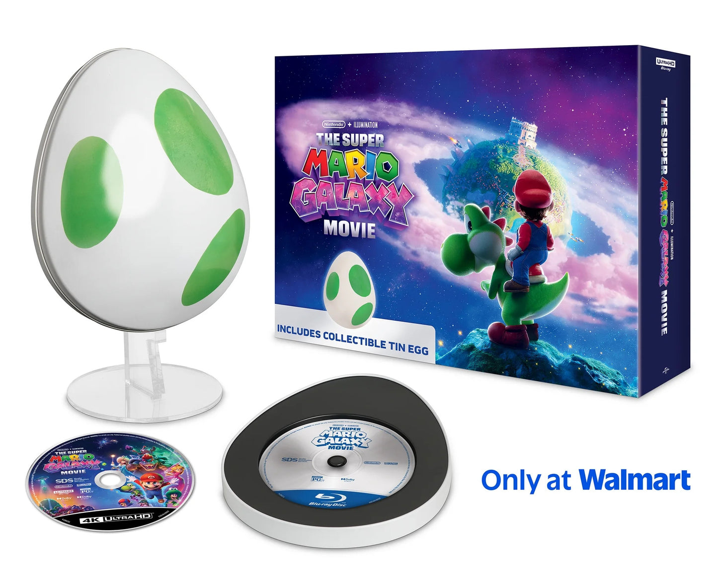 Super Mario Galaxy Movie 4K: Collectible Tin Egg (Exclusive)