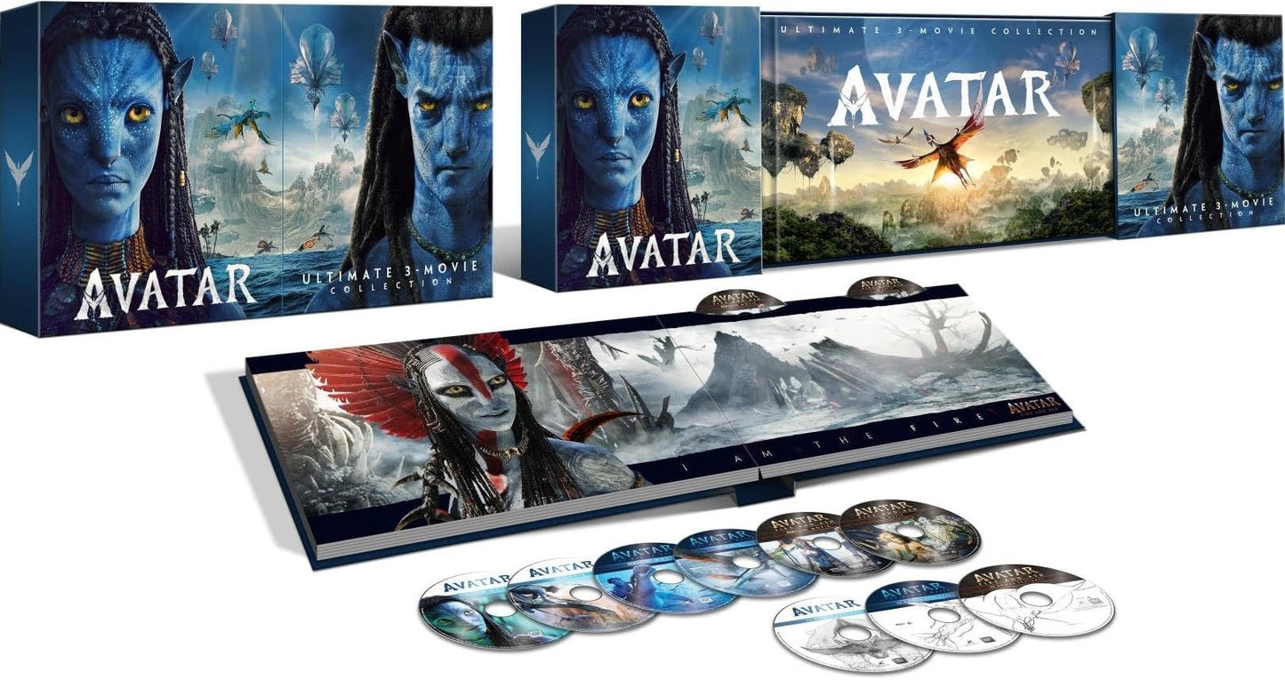 Avatar 4K Trilogy: Ultimate 3-Movie Collection