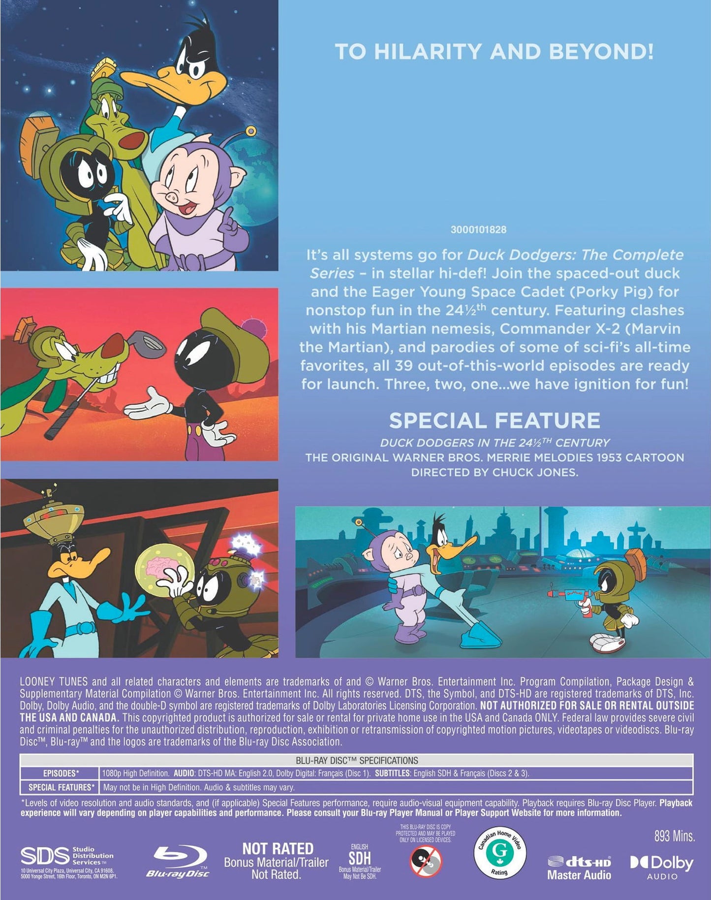 Duck Dodgers: The Complete Series - Limited Slip Edition (Exclusive)