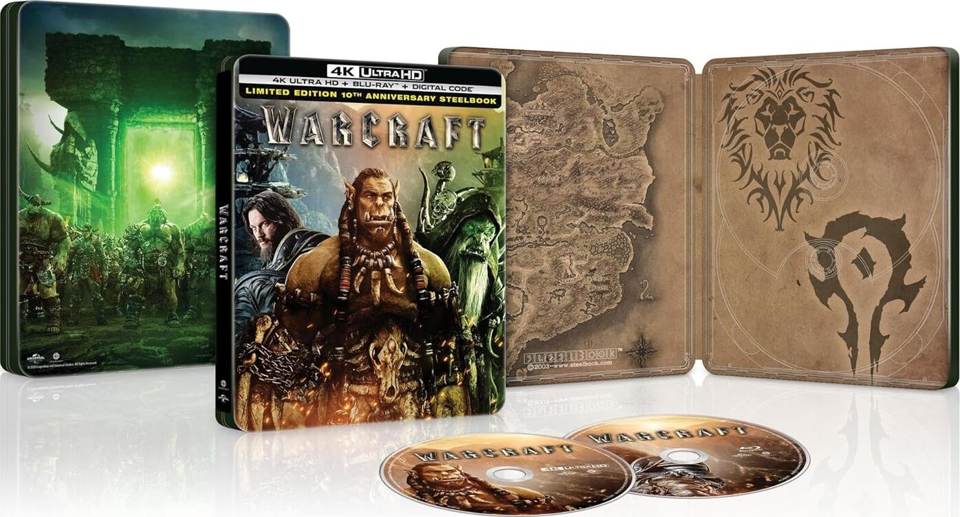 Warcraft: The Beginning 4K SteelBook: 10th Anniversary Edition