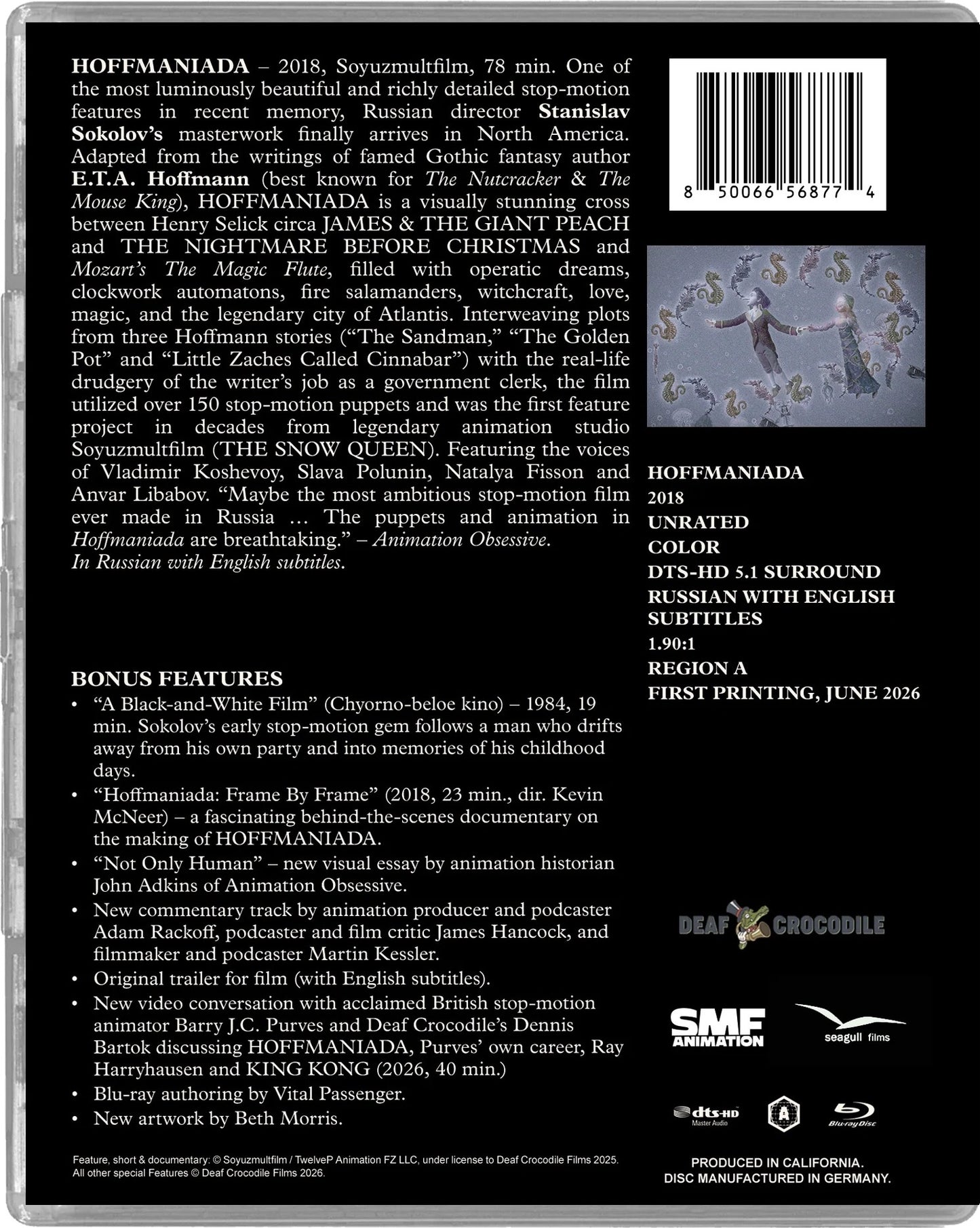 Hoffmaniada: Limited Deluxe Edition (DC-058)(Exclusive)