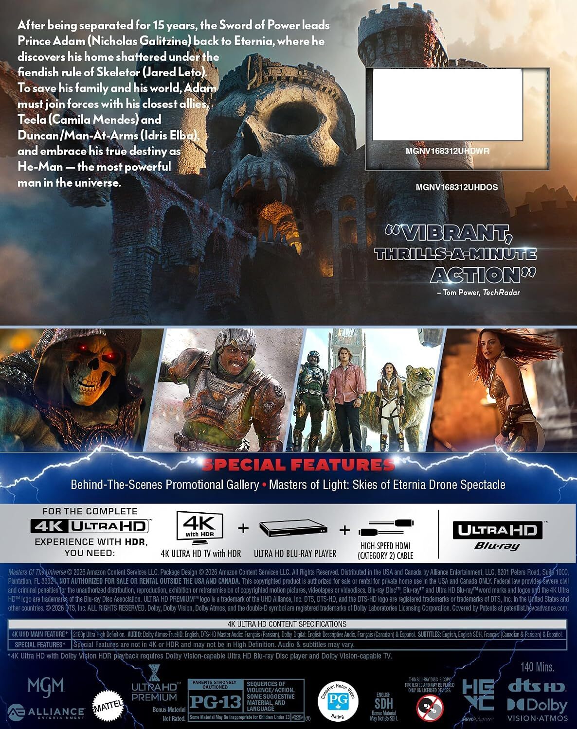 Masters of the Universe 4K (2026)
