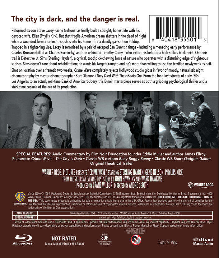 Crime Wave: Warner Archive Collection (1953)