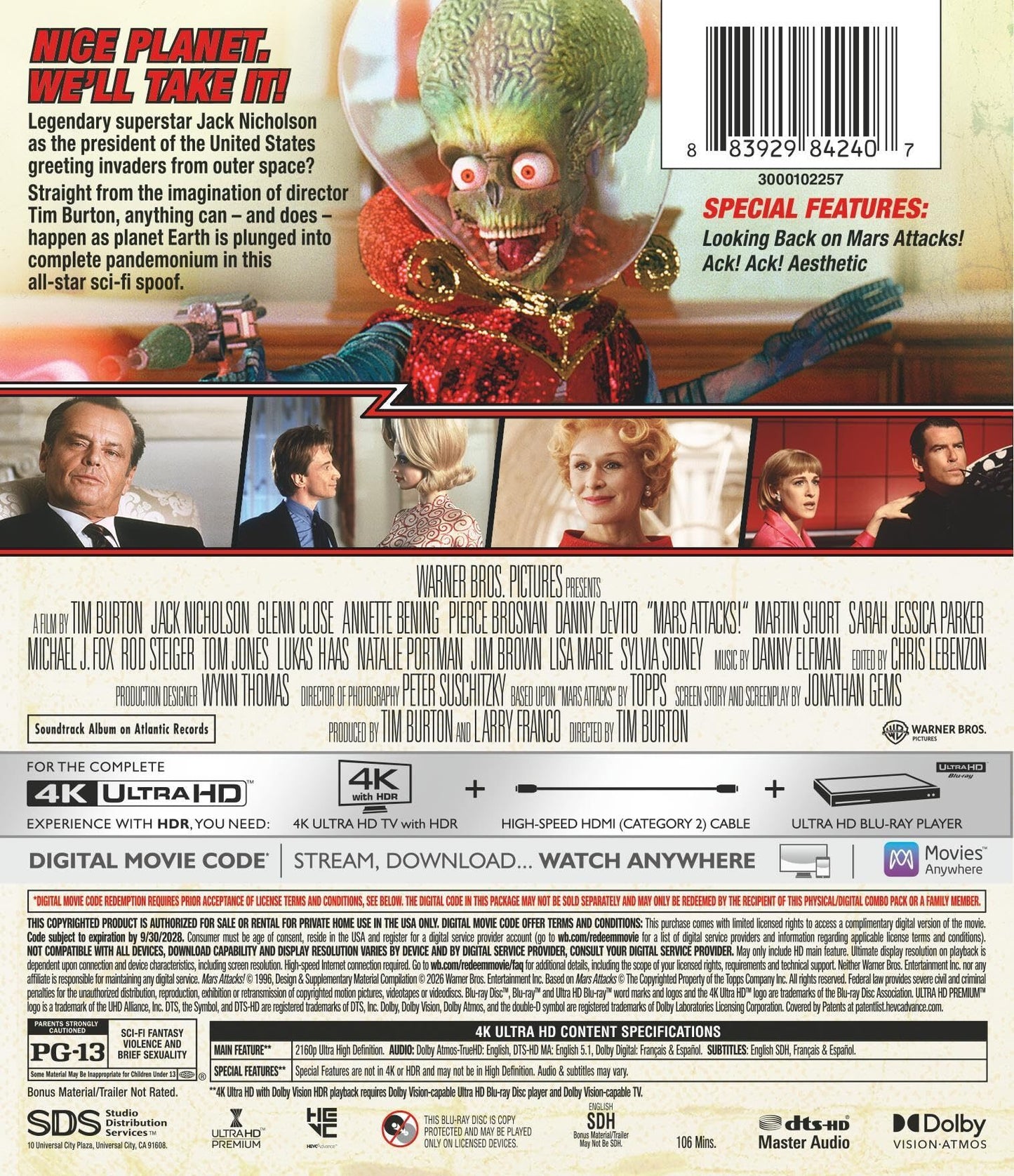 Mars Attacks 4K