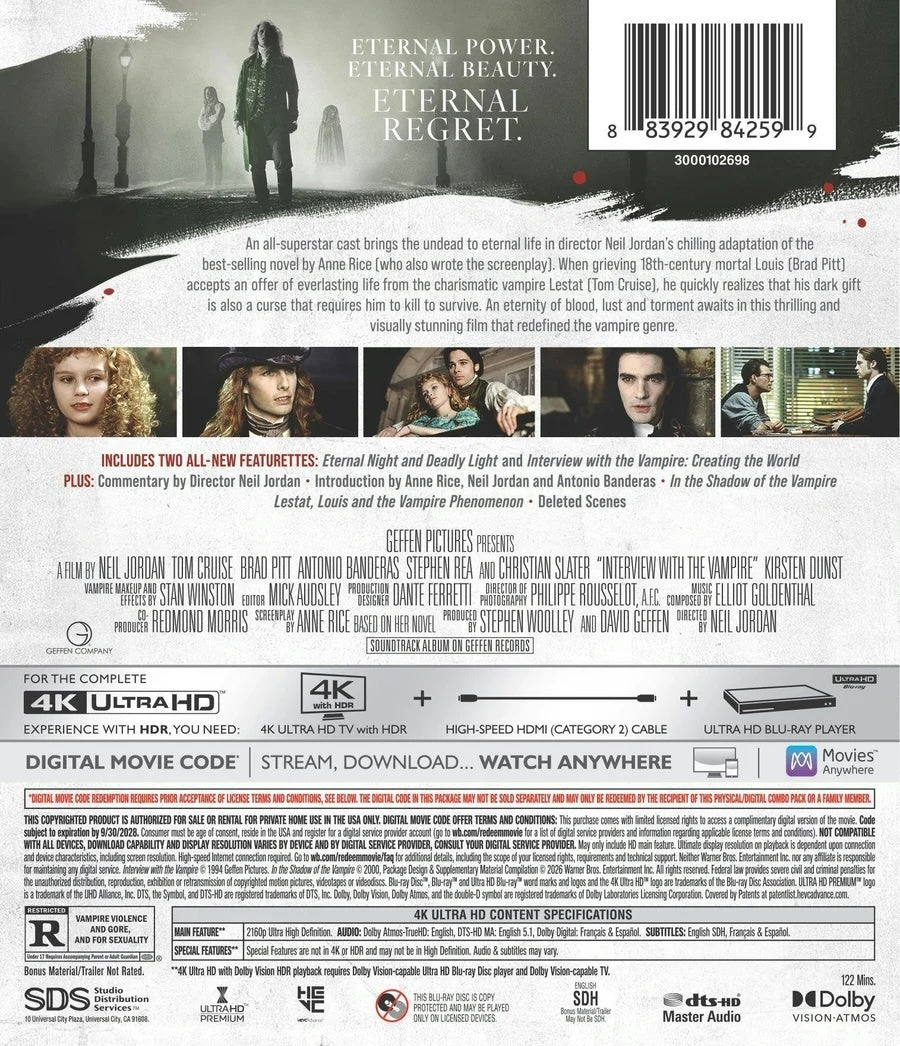 Interview with the Vampire: The Vampire Chronicles 4K