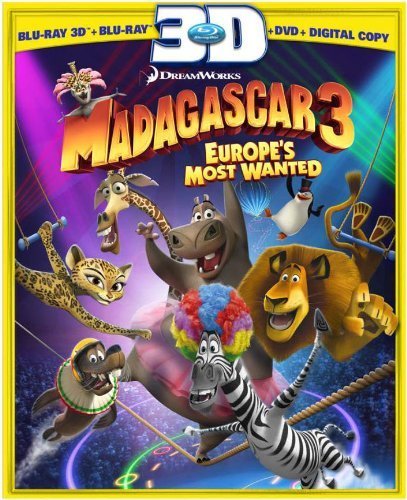 Madagascar 3: Europe's Most Wanted 3D (Slip)