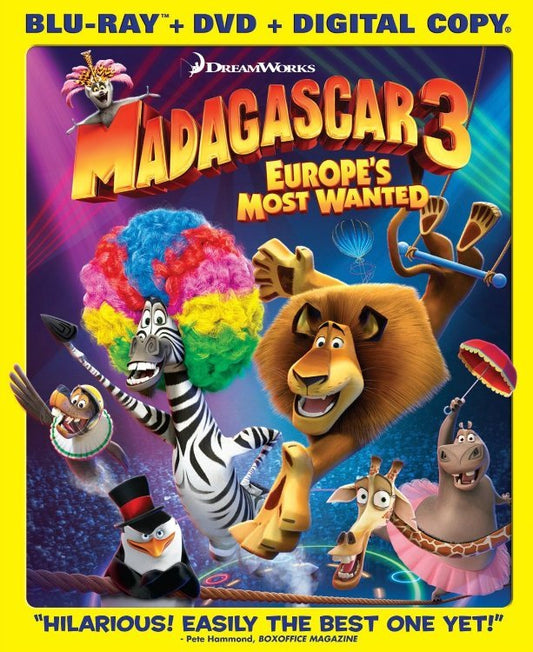 Madagascar 3: Europe's Most Wanted (Slip)