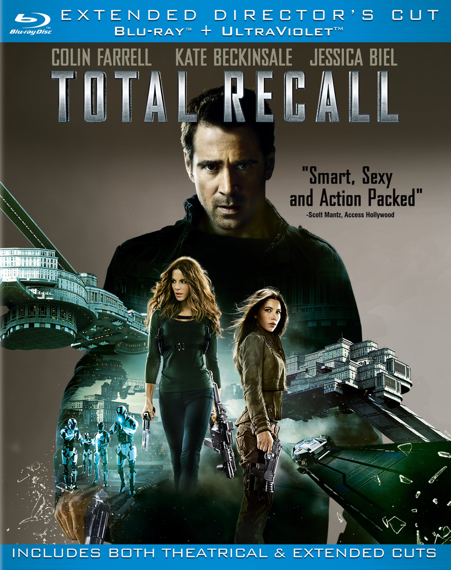 Total Recall (BD + Digital Copy)(2012)(Slip)
