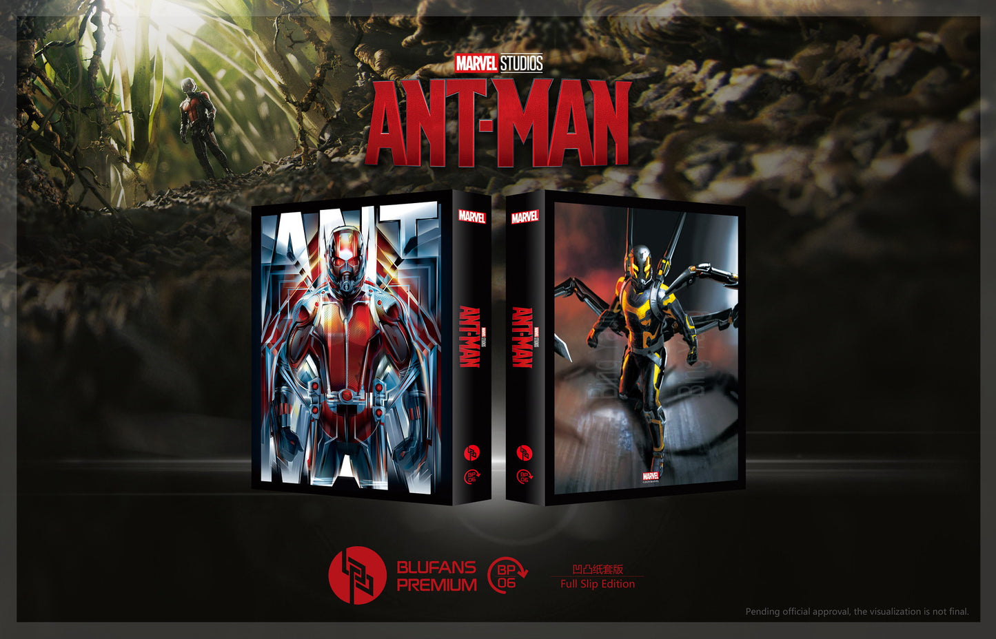 Ant-Man Full Slip SteelBook (2015)(BP#006)(EMPTY)(China)
