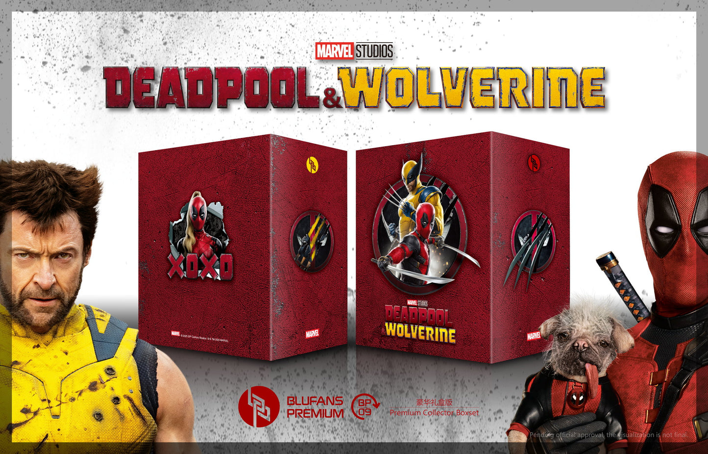 Deadpool and Wolverine 1-Click SteelBook (BP#009)(China)(EMPTY)(Slip Box)