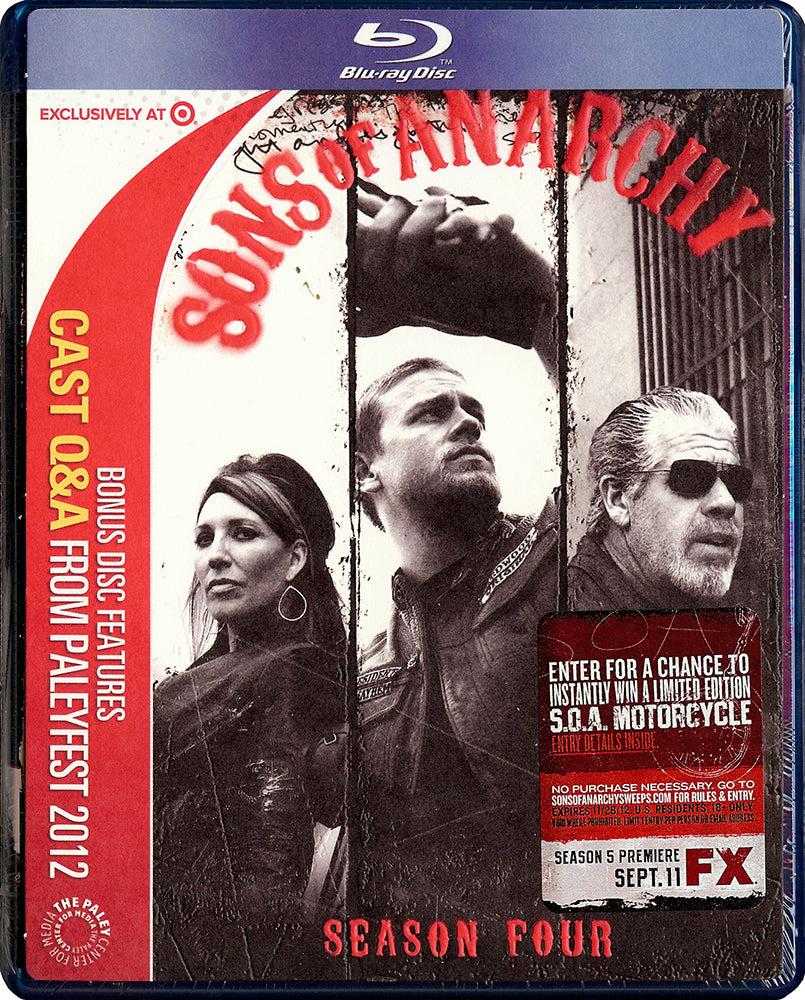 Sons of Anarchy: Season 4 (Exclusive Cardboard Cover)
