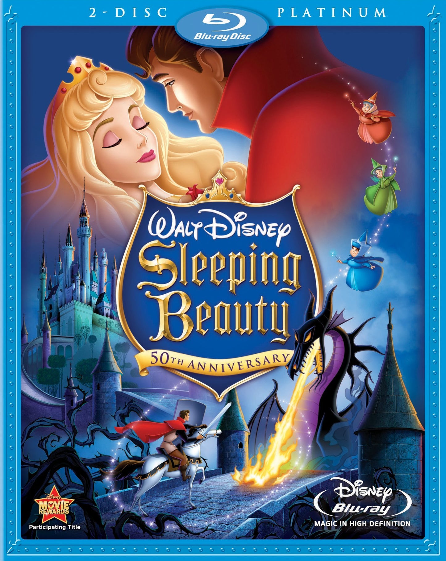 Sleeping Beauty: 50th Anniversary Edition (BD/DVD)(Slip)