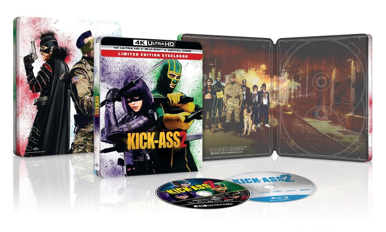 Kick-Ass 2 4K SteelBook (2013)(Exclusive)